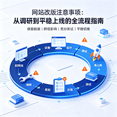巴中建站-网站改版注意事项：从调研到平稳上线的全流程指南