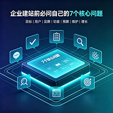 巴中建站-企业建站前必问的7个核心问题 - 网站建设规划指南